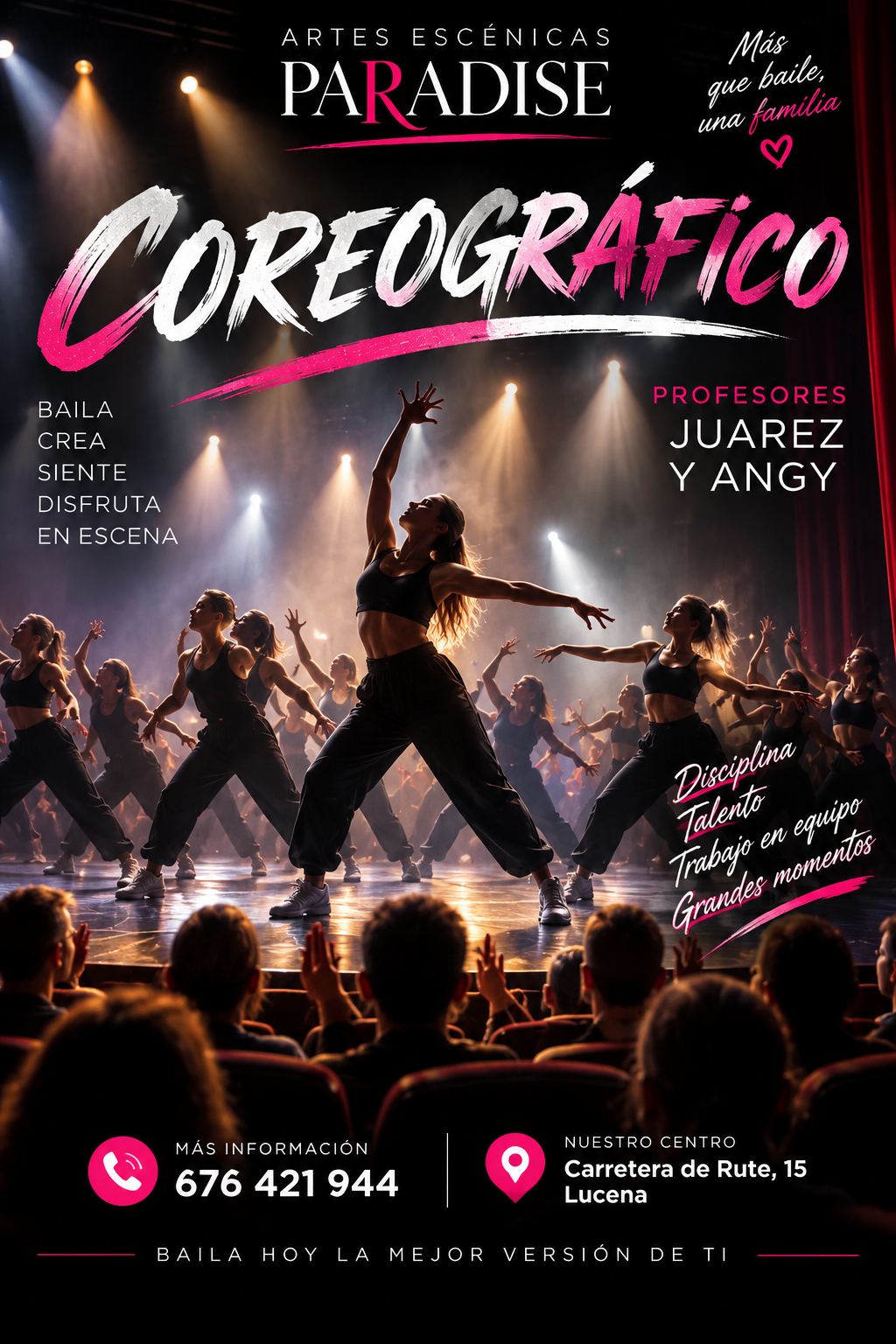 Coreográfico en Lucena