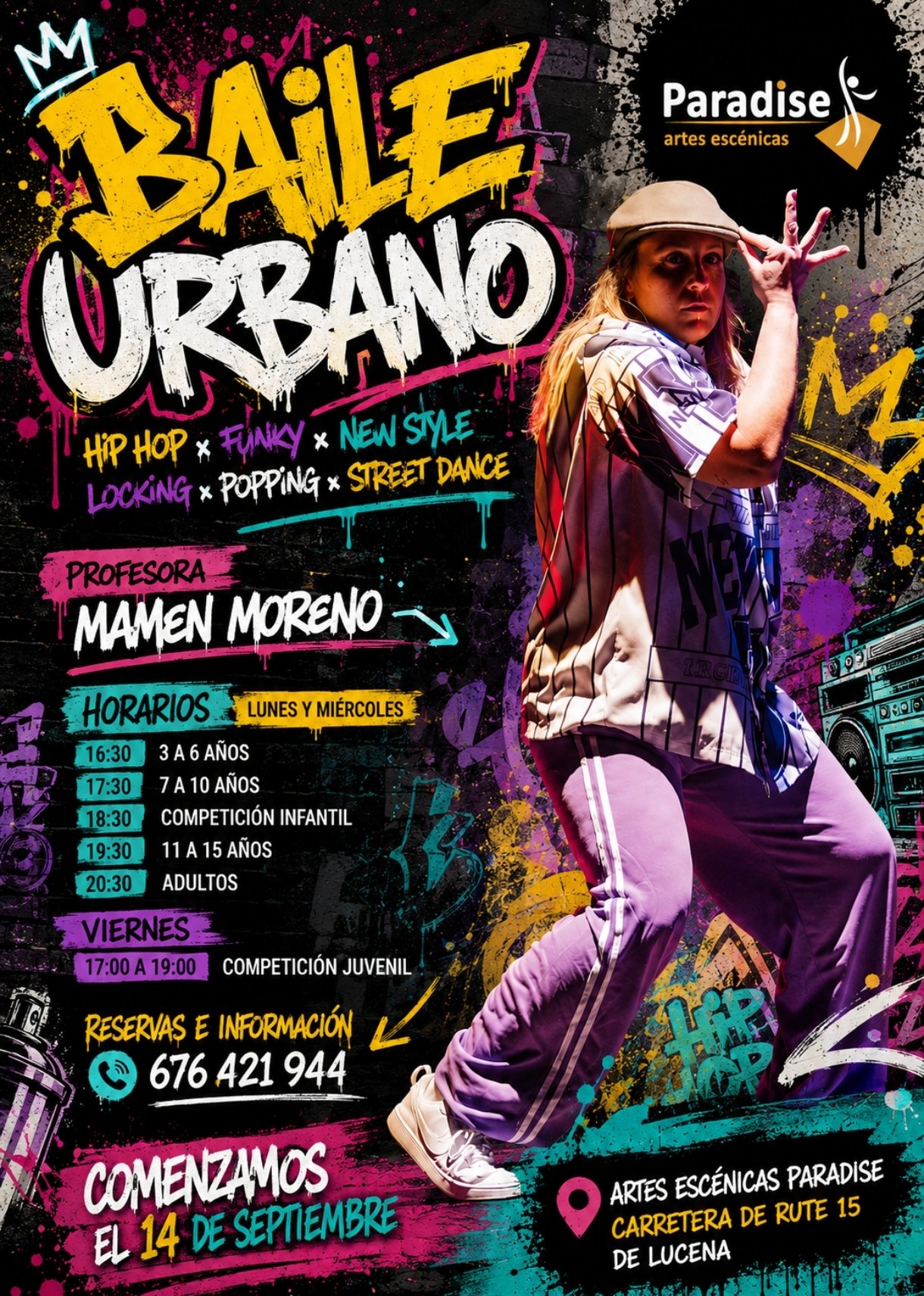 Baile Urbano en Lucena