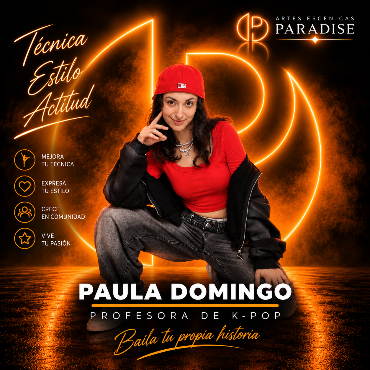 Paula Domingo, profesor de K-Pop