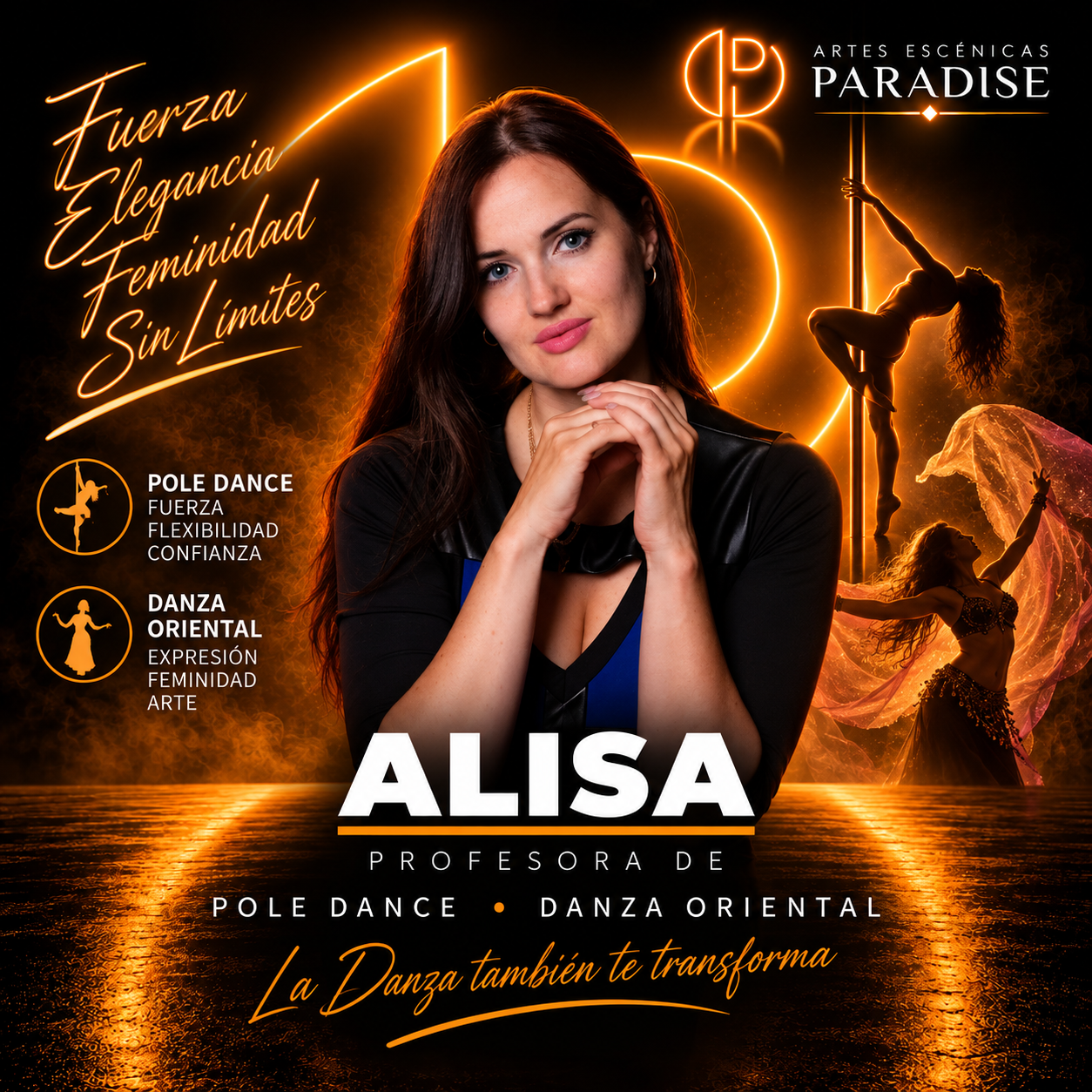 Alisa, profesor de Pole Dance